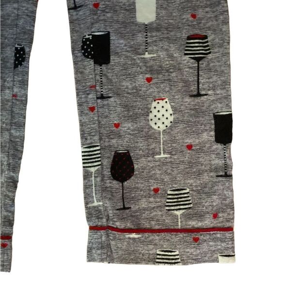 P J Salvage Wine Pajama Pants Size Small NWT - Picture 2 of 5